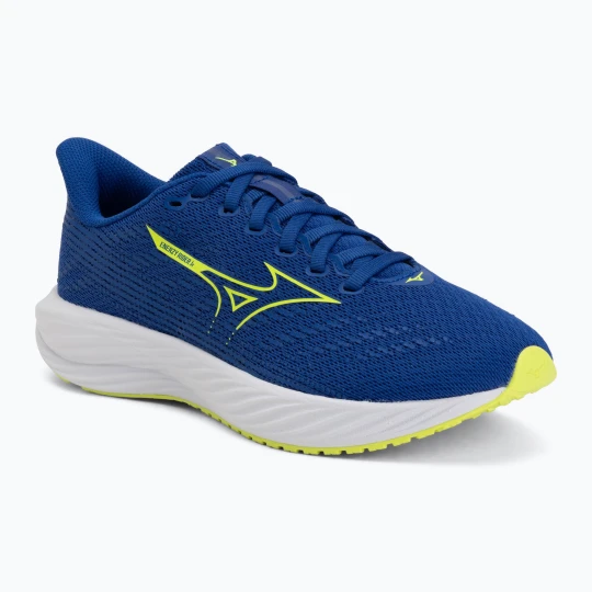 Zdjęcie produktu Buty do biegania dziecięce Mizuno Enerzy Rider Jr surf the web/lightning yellow Granatowy