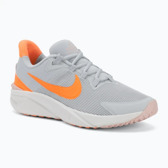 Zdjęcie produktu Buty do biegania dziecięce Nike Star Runner 4 pure platinum / echo pink / peach cream Szary