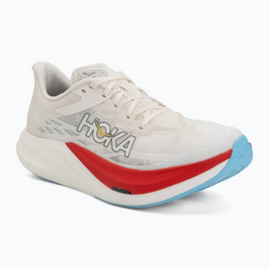 Zdjęcie produktu Buty do biegania HOKA Rocket X 3 alabaster / frost Biały