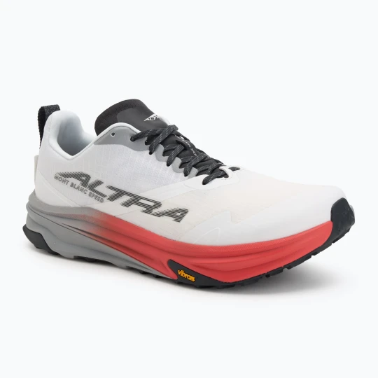 Zdjęcie produktu Buty do biegania męskie Altra Mont Blanc Speed white/coral Czerwony