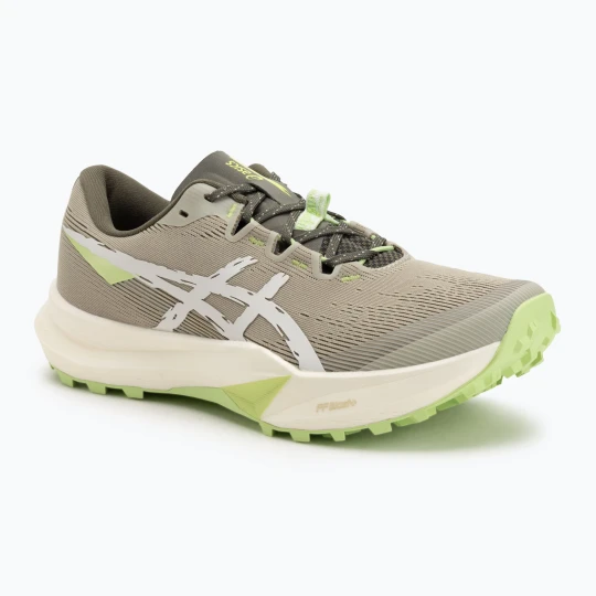 Zdjęcie produktu Buty do biegania męskie ASICS Fuji Lite 6 khaki/cream Zielony