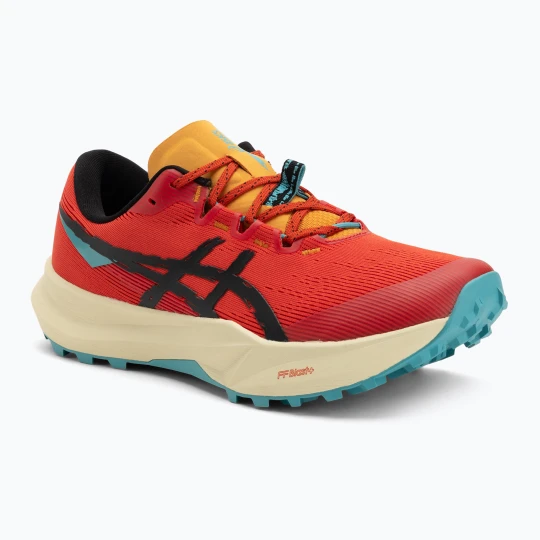 Zdjęcie produktu Buty do biegania męskie ASICS Fuji Lite 6 red clay / black