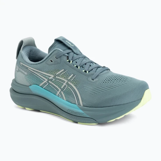 Zdjęcie produktu Buty do biegania męskie ASICS Gel-Kayano 33 foggy teal / illuminate yellow Niebieski