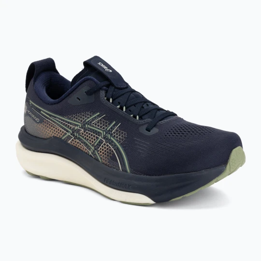 Zdjęcie produktu Buty do biegania męskie ASICS Gel-Kayano 33 midnight / khaki green Granatowy