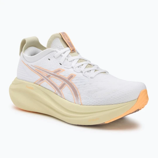 Zdjęcie produktu Buty do biegania męskie ASICS Gel-Nimbus 27 white / fawn