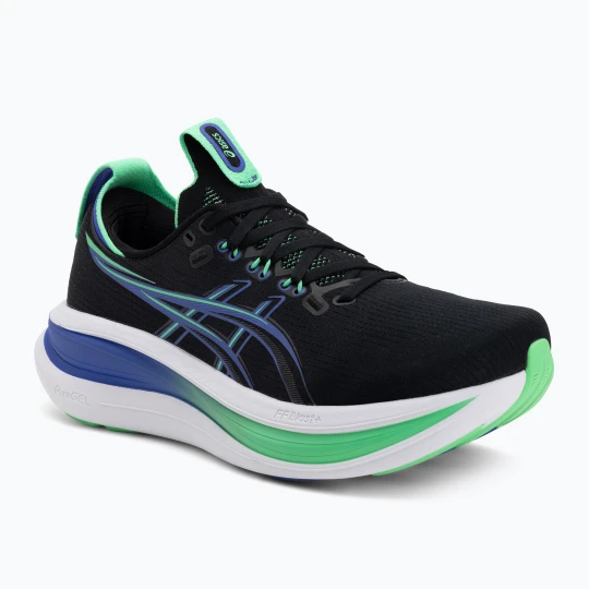 Zdjęcie produktu Buty do biegania męskie ASICS Gel-Nimbus 28 black / cobalt burst