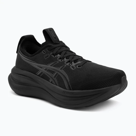 Zdjęcie produktu Buty do biegania męskie ASICS Gel-Nimbus 28 black/graphite grey Niebieski