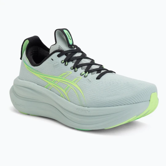 Zdjęcie produktu Buty do biegania męskie ASICS Gel-Nimbus 28 cold moss/illuminate green