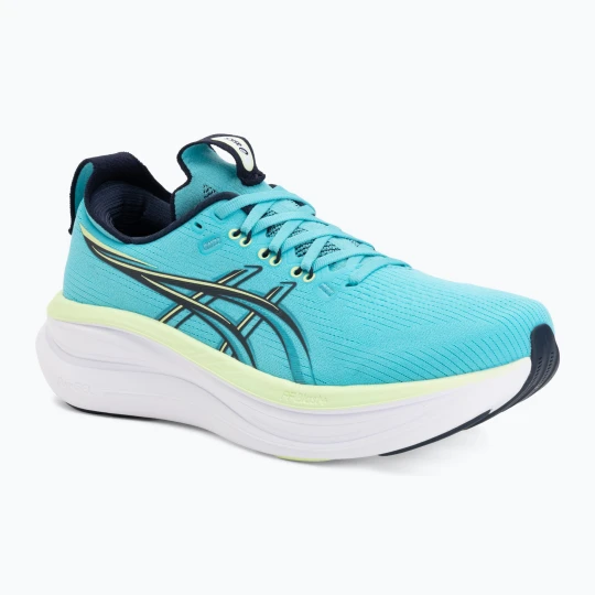 Zdjęcie produktu Buty do biegania męskie ASICS Gel-Nimbus 28 energy aqua/midnight Niebieski