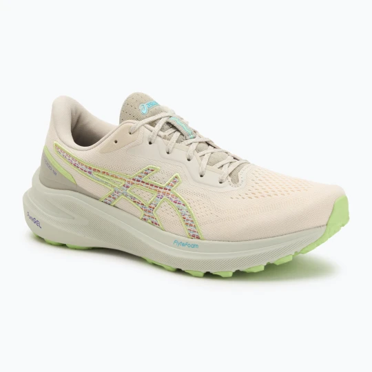 Zdjęcie produktu Buty do biegania męskie ASICS GT-1000 13 TR nature bathing/lime green Beżowy