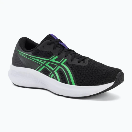 Zdjęcie produktu Buty do biegania męskie ASICS Patriot 14 black / vital green