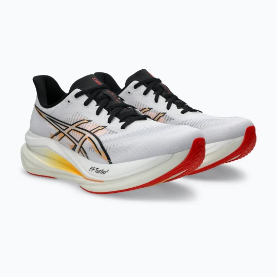 Zdjęcie produktu Buty do biegania męskie ASICS Sonicblast 2 white / stadium orange