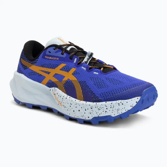 Zdjęcie produktu Buty do biegania męskie ASICS Trabuco 14 cobalt burst / sandstorm Fioletowy