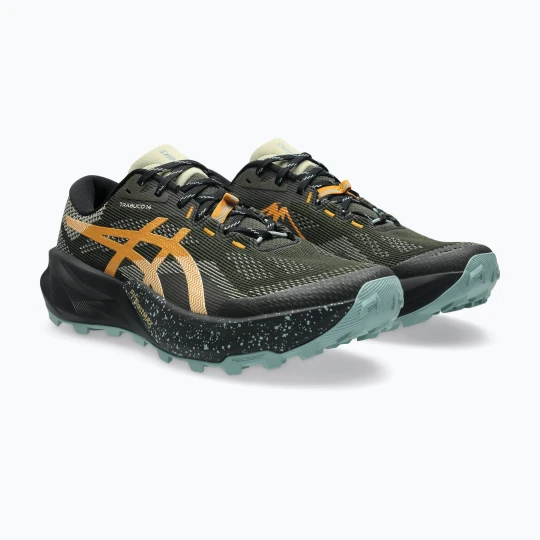 Zdjęcie produktu Buty do biegania męskie ASICS Trabuco 14 vintage khaki / black