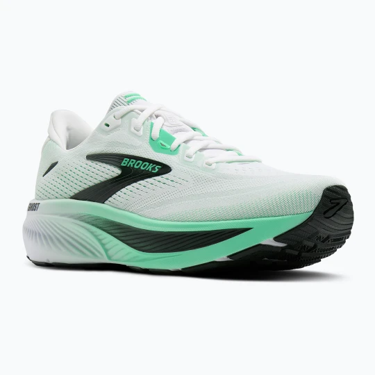 Zdjęcie produktu Buty do biegania męskie Brooks Ghost 18 white / spring bud / spruce Zielony