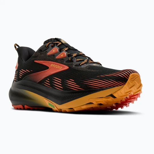 Zdjęcie produktu Buty do biegania męskie Brooks Ghost Trail black / red / orange