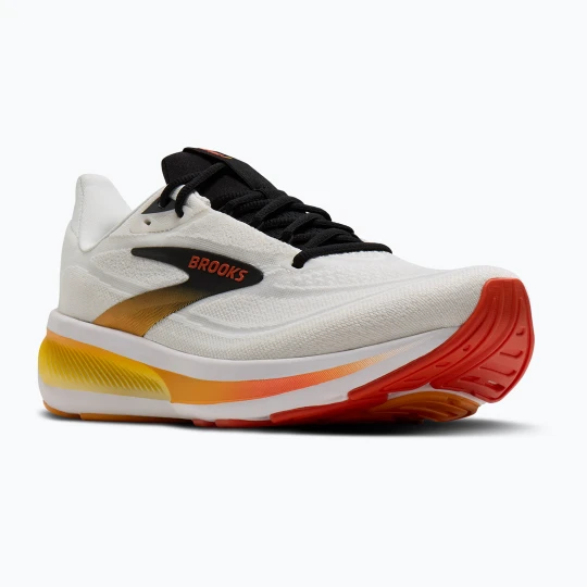 Zdjęcie produktu Buty do biegania męskie Brooks Revel 9 white / orange / black