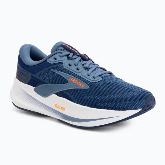 Zdjęcie produktu Buty do biegania męskie Brooks Revel Max beacon blue/moonlight/orange Granatowy