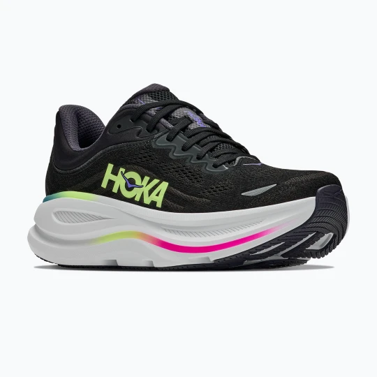 Zdjęcie produktu Buty do biegania męskie HOKA Bondi 9 black / neon yuzu