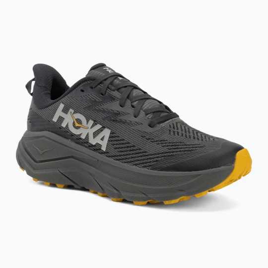 Zdjęcie produktu Buty do biegania męskie HOKA Challenger 8 GTX asphalt grey/varsity yellow