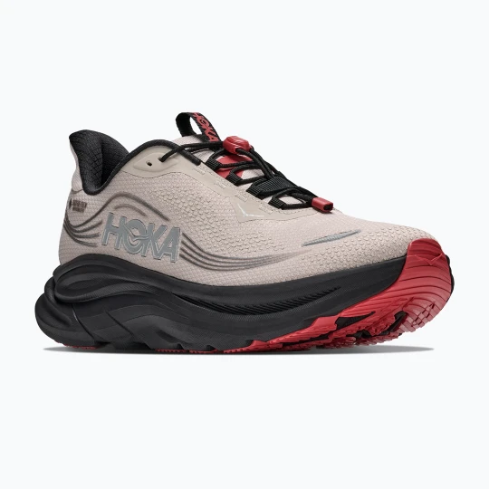 Zdjęcie produktu Buty do biegania męskie HOKA Clifton 11 GTX river rock grey / carbon black Beżowy