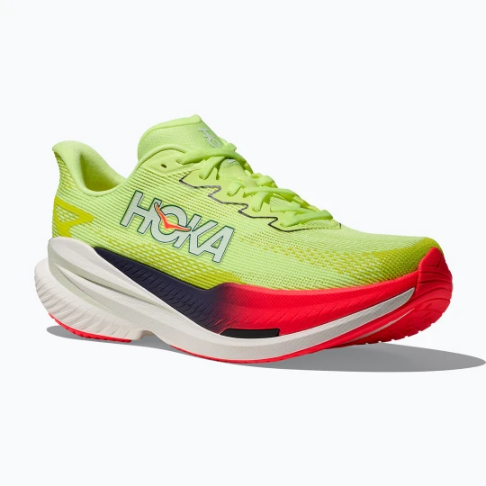 Zdjęcie produktu Buty do biegania męskie HOKA Mach X 3 neon yuzu / squid ink Zielony