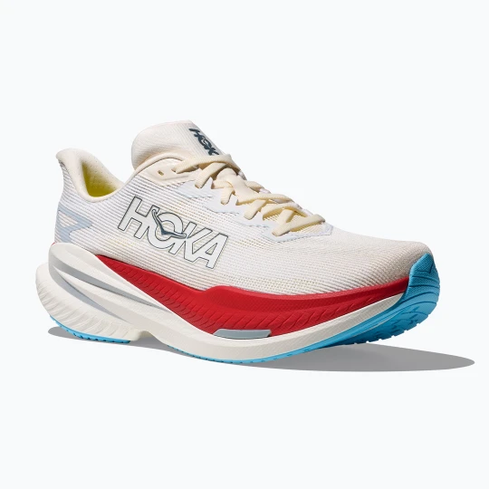 Zdjęcie produktu Buty do biegania męskie HOKA Mach X 3 white / alabaster