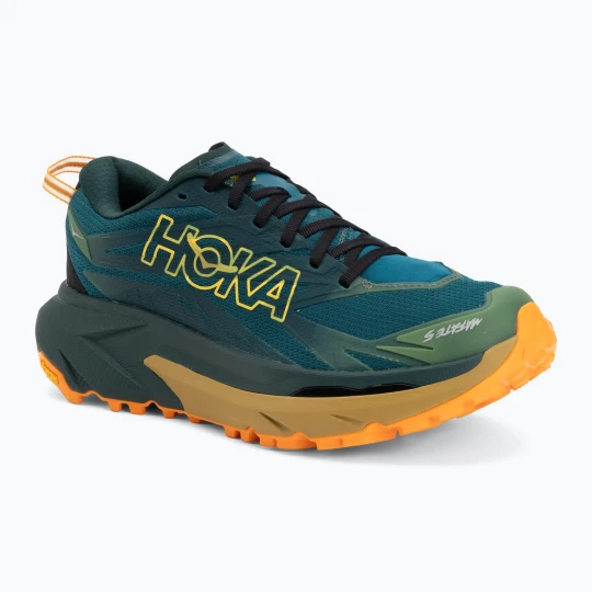 Zdjęcie produktu Buty do biegania męskie HOKA Mafate 5 tidal wave / mustard seed Niebieski