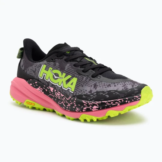 Zdjęcie produktu Buty do biegania męskie HOKA Speedgoat 6 black/sturdust