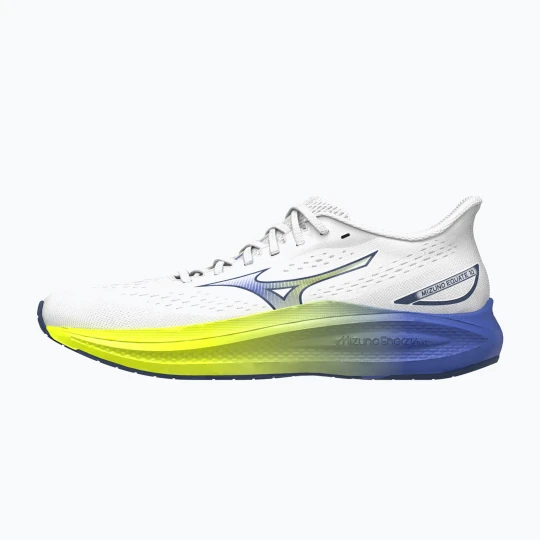 Zdjęcie produktu Buty do biegania męskie Mizuno Fortrush white/estate blue/lightning yellow