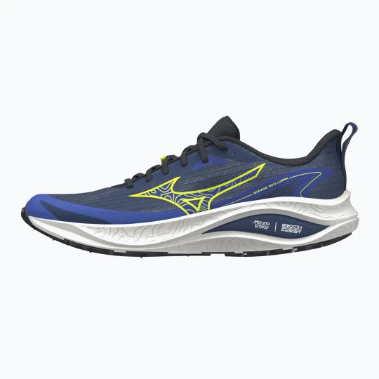 Zdjęcie produktu Buty do biegania męskie Mizuno Neo Lumina surf the web/lightning yellow Niebieski