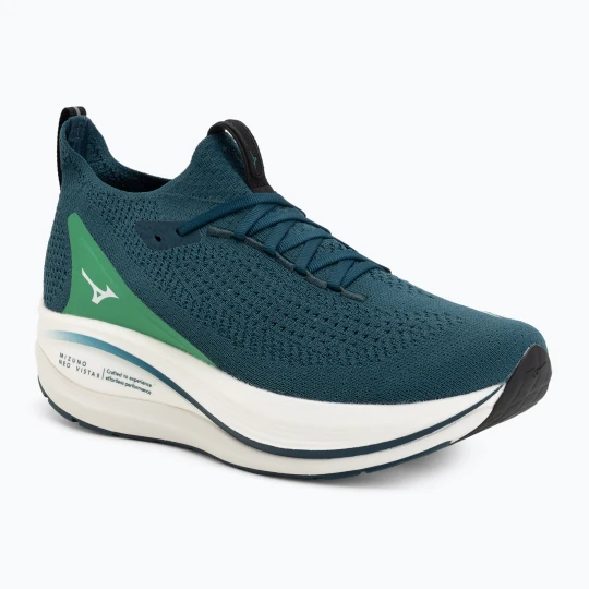 Zdjęcie produktu Buty do biegania męskie Mizuno Neo Vista 2 reflecting pond / white / goblin green Niebieski