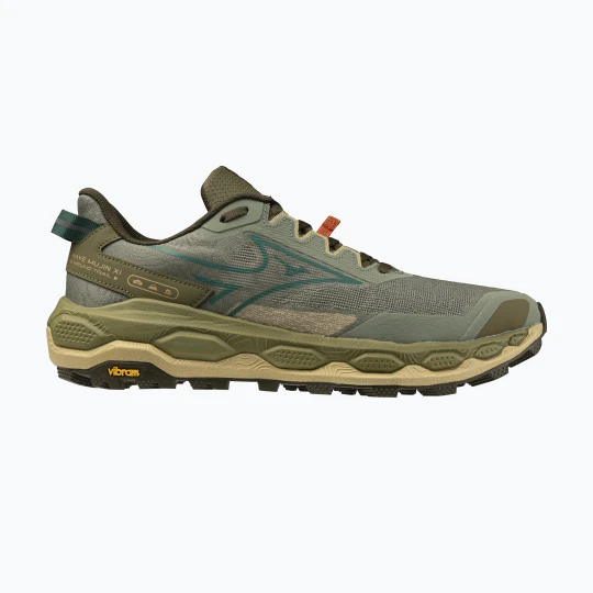 Zdjęcie produktu Buty do biegania męskie Mizuno Wave Mujin 11 sea spray / aventurine / martini olive Zielony