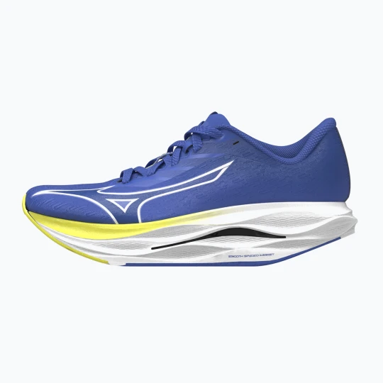 Zdjęcie produktu Buty do biegania męskie Mizuno Wave Rebellion Flash 3 dazzling blue / surf the web / fortune yellow
