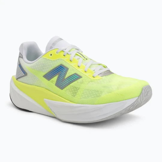 Zdjęcie produktu Buty do biegania męskie New Balance FuelCell Rebel V5 afterglow / deep end Żółty