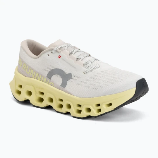 Zdjęcie produktu Buty do biegania męskie On Cloudmonster 3 ivory/limelight Biały