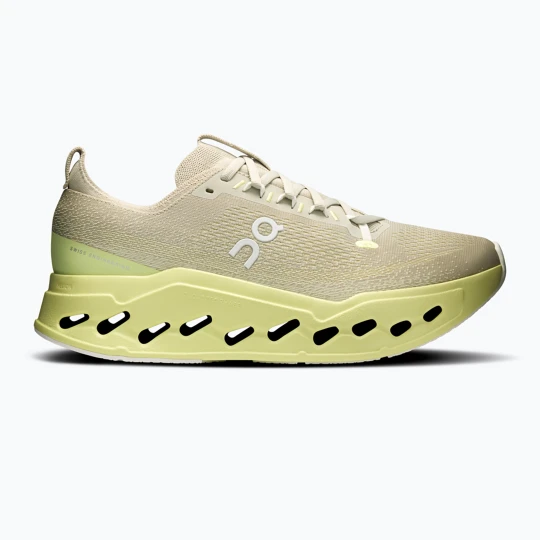 Zdjęcie produktu Buty do biegania męskie On Cloudsurfer Max pelican/limelight Zielony