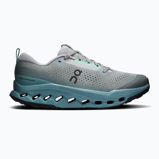 Zdjęcie produktu Buty do biegania męskie On Cloudsurfer Trail 2 platinum / tide Szary