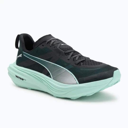 Zdjęcie produktu Buty do biegania męskie PUMA Deviate Nitro Elite Trail green terrain / mint melt