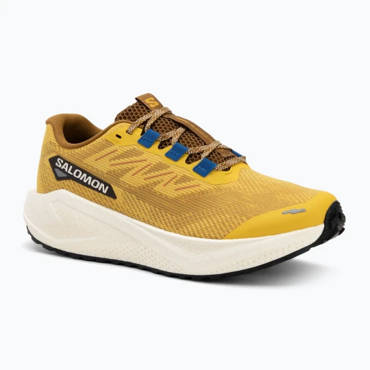 Zdjęcie produktu Buty do biegania męskie Salomon Aero Blaze 3 GRVL spicy mustard / vanilla ice / nautical blue Żółty