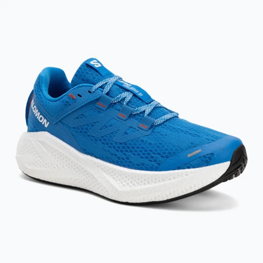 Zdjęcie produktu Buty do biegania męskie Salomon Aero Glide 3 french blue/white/cherry tomato