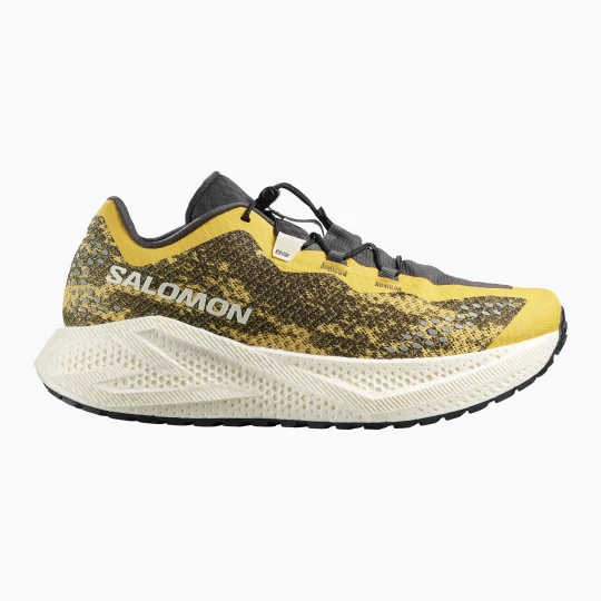 Zdjęcie produktu Buty do biegania męskie Salomon Aero Glide 4 GRVL beach ball/asphalt/vanilla ice Żółty