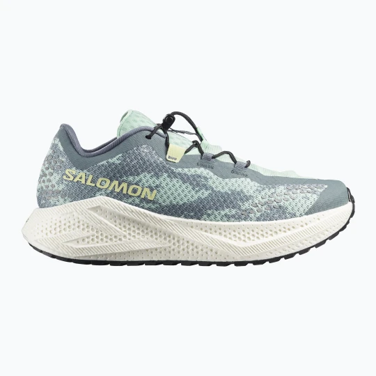 Zdjęcie produktu Buty do biegania męskie Salomon Aero Glide 4 GRVL stormy weather/lichen/vanilla ice Niebieski