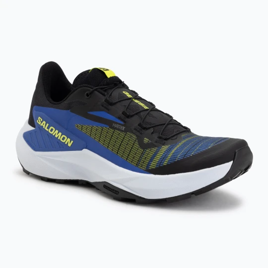 Zdjęcie produktu Buty do biegania męskie Salomon Genesis black/acid lime/bluing