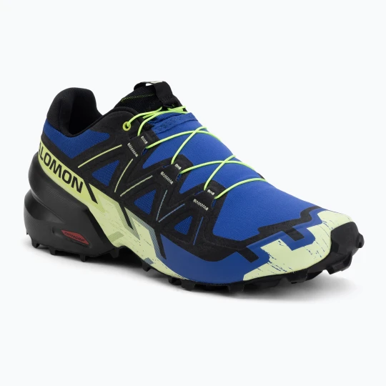 Zdjęcie produktu Buty do biegania męskie Salomon Speedcross 6 bluing/black/acid lime Niebieski