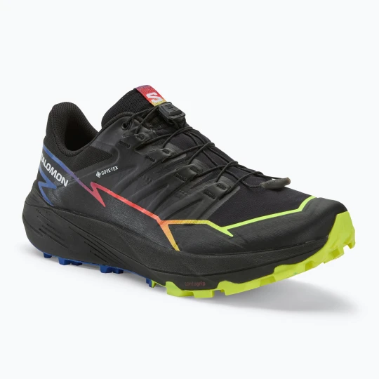 Zdjęcie produktu Buty do biegania męskie Salomon Thundercross GTX black / surf the web / safety yellow