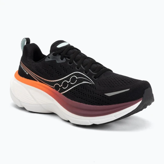 Zdjęcie produktu Buty do biegania męskie Saucony Hurricane 25 black/crimson