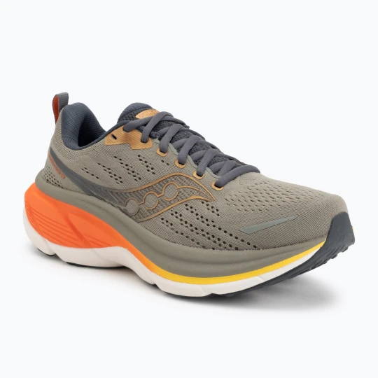 Zdjęcie produktu Buty do biegania męskie Saucony Hurricane 25 laurel / fire Szary