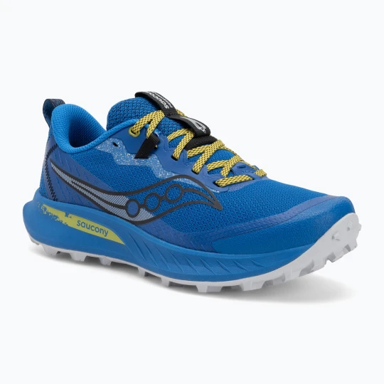 Zdjęcie produktu Buty do biegania męskie Saucony Peregrine 15 skydiver / picle Niebieski