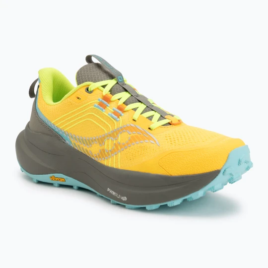 Zdjęcie produktu Buty do biegania męskie Saucony Xodus Ultra 4 kodiak / wine Żółty